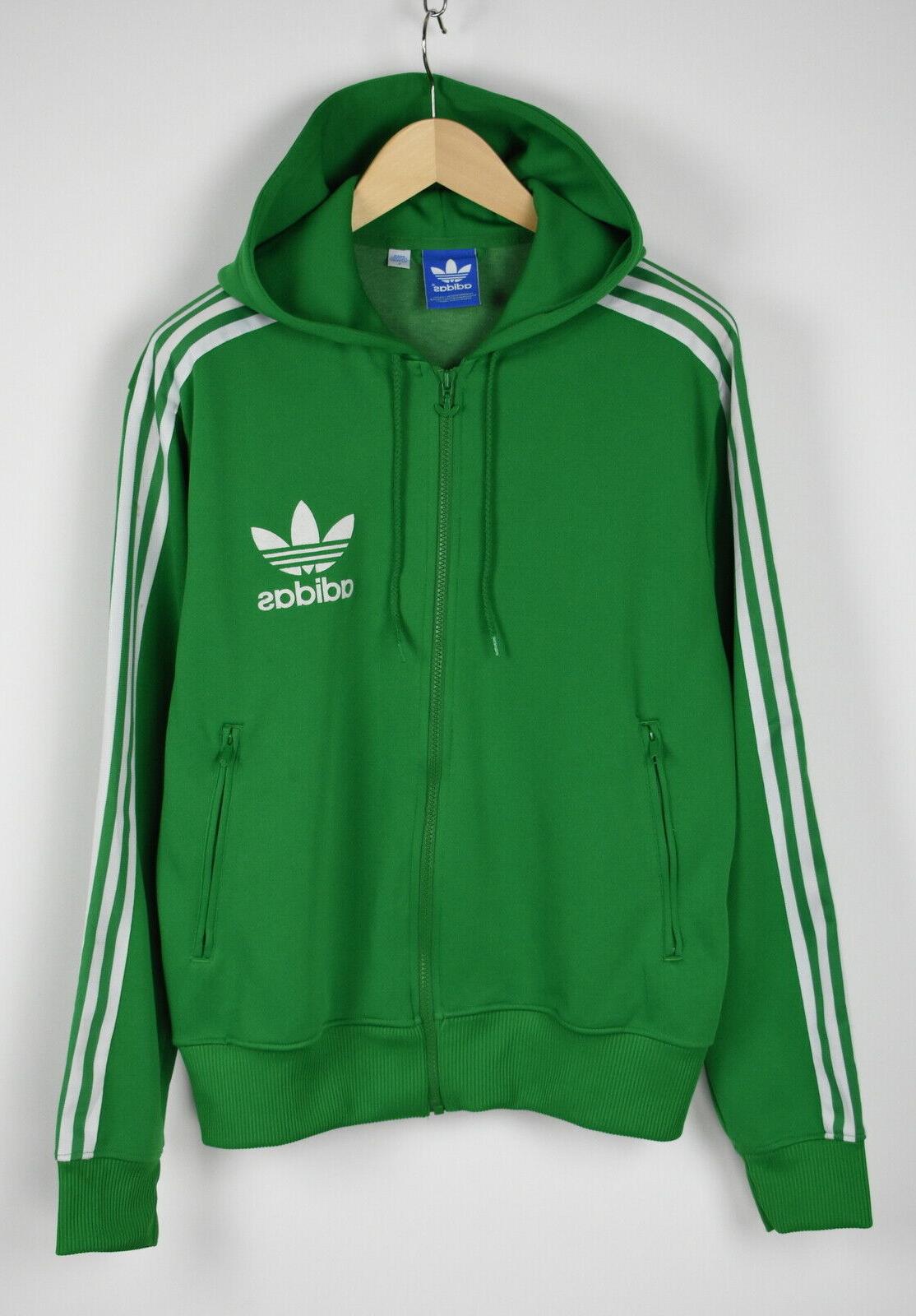 uomo grande maglia tuta con logo zip