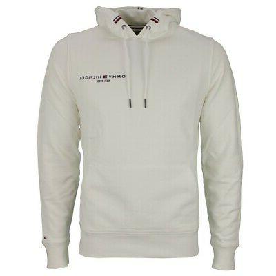 uomo hoddie sportivo pullover con cappuccio bianco