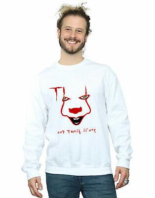 uomo pennywise float felpa