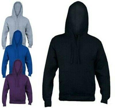 uomo tinta unita felpe con cappuccio pullover
