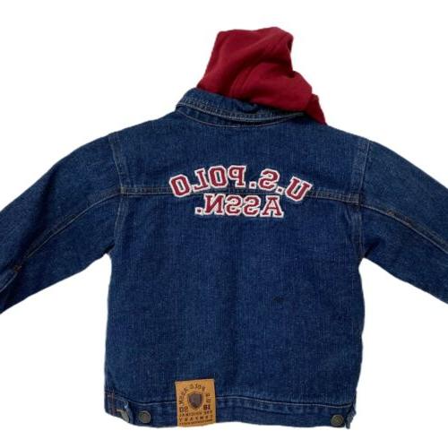 usa polo assn bambini ragazzo jean felpa