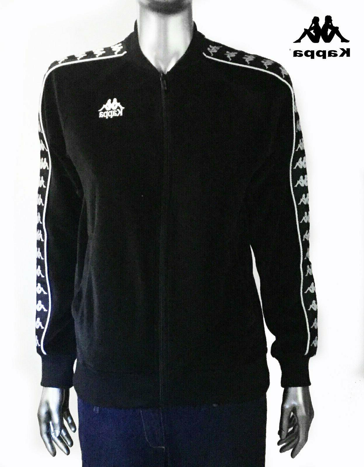 velluto nero con zip maglione con cappuccio