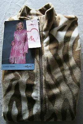 vestaglia donna art brandy fantasia tigrato beige