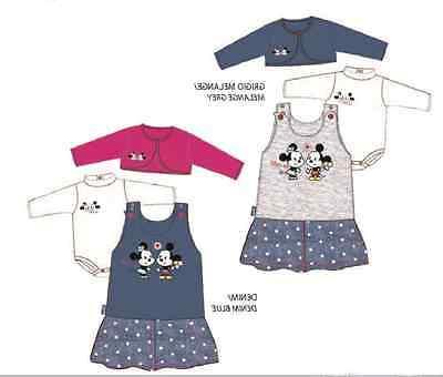 vestitino felpato neonata minnie body scaldacuore 24486