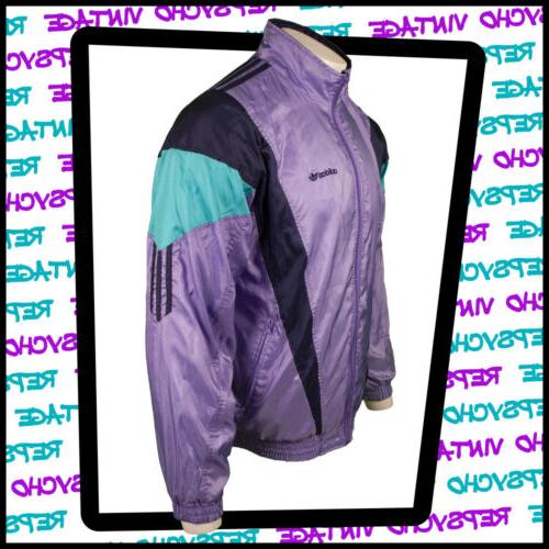 vintage 80s 90s lilla navy guscio pista