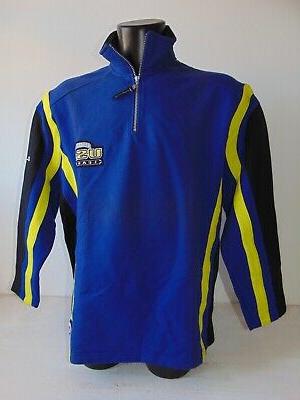 vintage 90 felpa s maniche lunghe blu