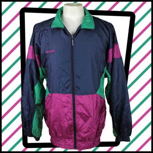 vintage 90s giacca shell taglia xl festival