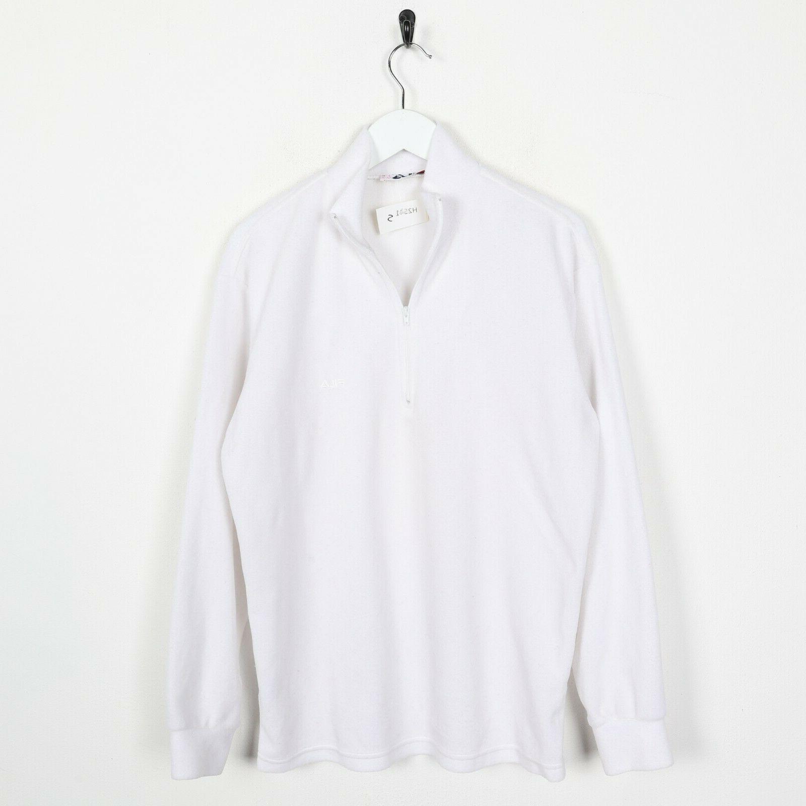 vintage 90s piccolo logo 1 4 zip