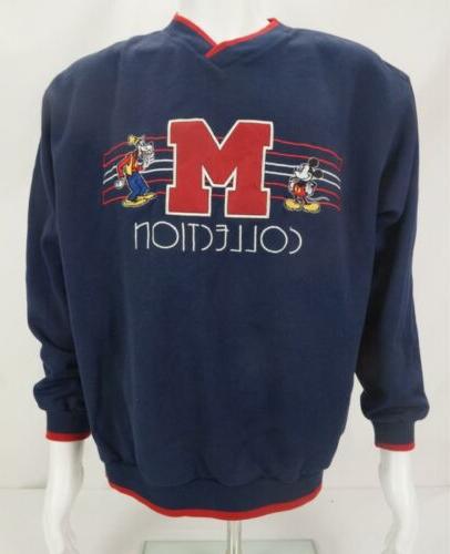 vintage mickey and co m collezione felpa