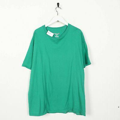 vintage piccolo logo t shirt verde xl