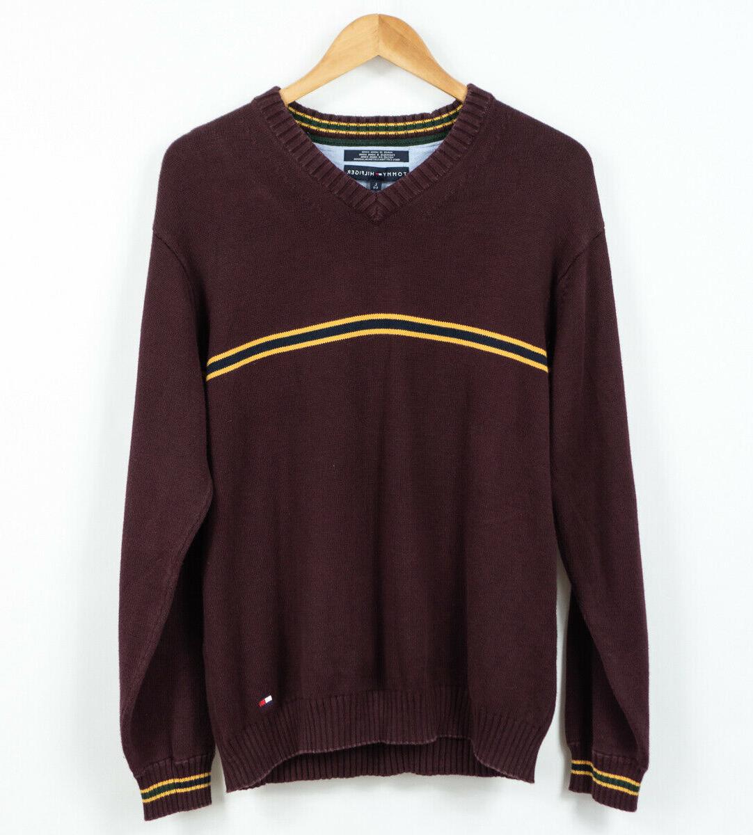 vintage scollo a v felpa bordeaux rosso