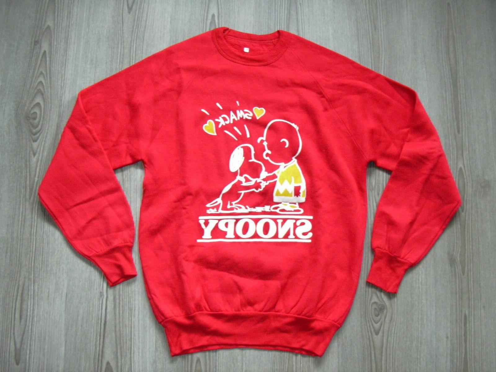vintage snoopy sweatshirt felpa originale anni 80