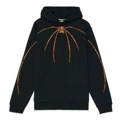 widow hoodie felpa uomo 20wish21 blk black