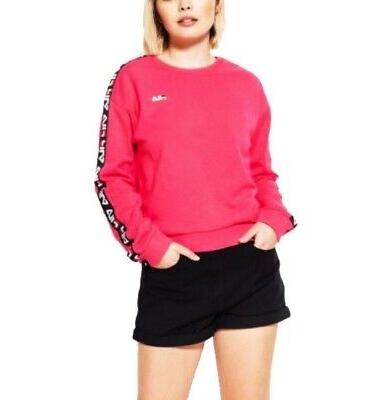 women tivka crew sweat felpa girocollo fucsia