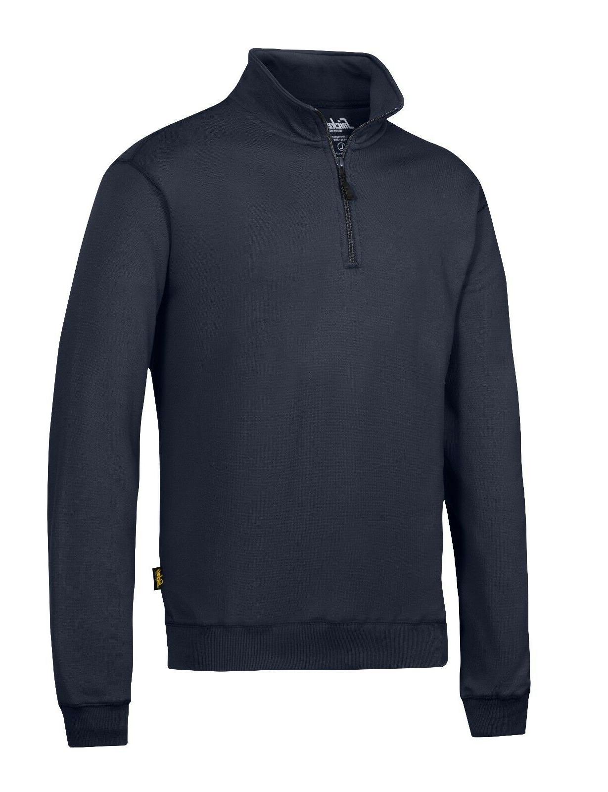 workwear 2818 felpa con zip uomo felpa