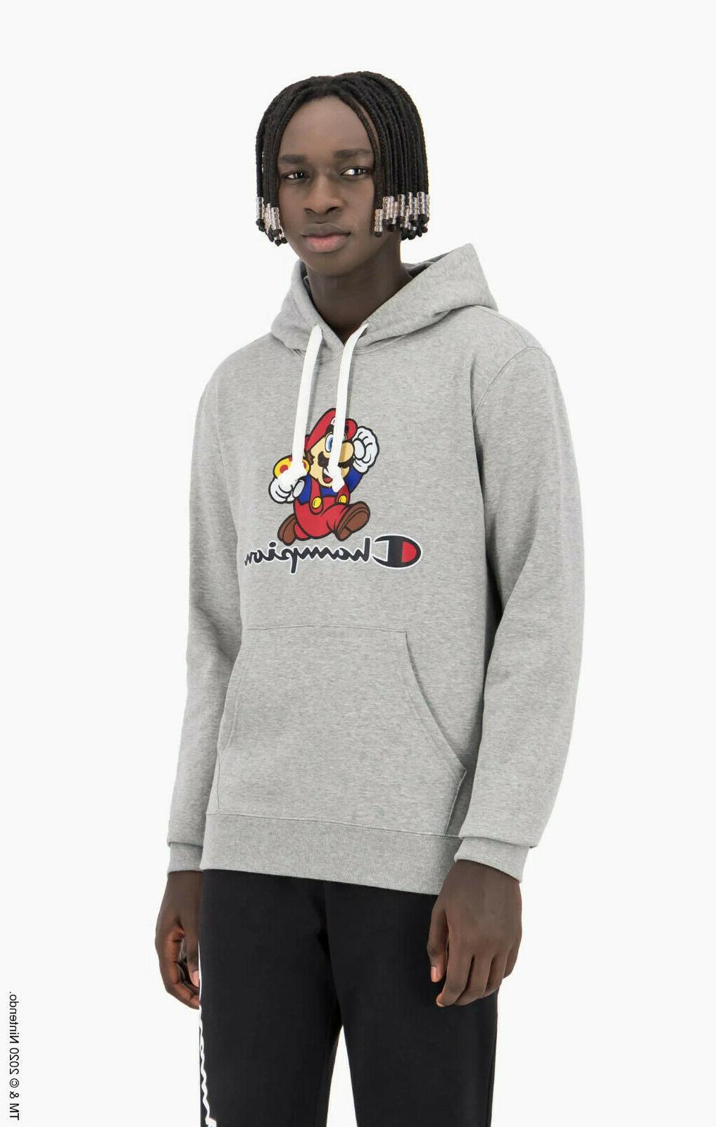 x super mario bros hoodie 35th anniversary