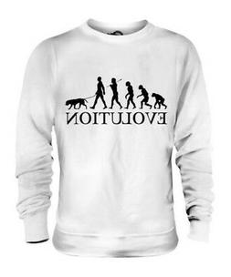 Labrador Retriever Evoluzione Umana Unisex Maglione Uomo Don