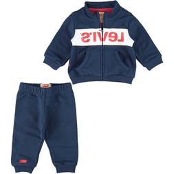 LEVI'S COMPLETO TUTA FELPA PANTALONE BAMBINO AUT.  INVERNO 9