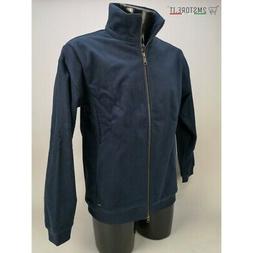 LEVI'S Felpa Termica LEVIS CARRIER SWEAT zip blu navy con ta