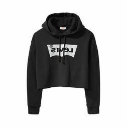 Levis Grafico Raw Taglio Holiday Felpa con Cappuccio da Donn