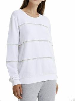 LIU-JO Felpa  Donna Mod. TF0114 F0576 11110 WHITE