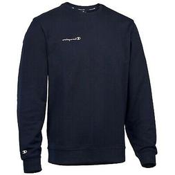 Champion Logo Felpa in Cotone Blu Da Uomo 214750-BS501 10436