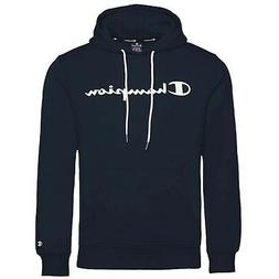Champion Logo Felpa in Cotone Blu Da Uomo 214750-BS501 10208