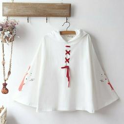 Cappotto Giapponese Kawaii Mantello Carpa Pullover