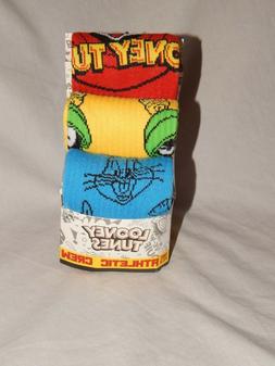 Looney Tunes Bugs Bunny Figura Taz Daffy Marvin 3 Paio Felpa