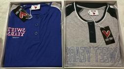 LOTTO STOCK 2 PIGIAMI UOMO SWEET YEARS 100% Cotone Jersey Ho
