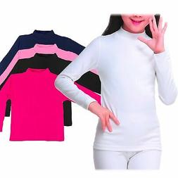 Lupetto Bambina Mela mezzo collo VKA30 interno felpato manic