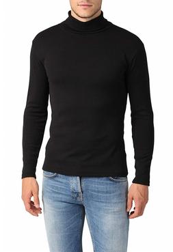 lupetto uomo maglia manica lunga dolcevita sottogiacca