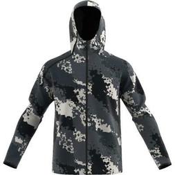 ADIDAS M ZNE HD GIACCHETTO CAPPUCCIO UOMO GRIGIO CAMOUFLAGE 