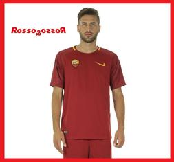 Maglia NIKE A.S Roma 2017 - 2018 Calcio da Uomo Ragazzo T Sh