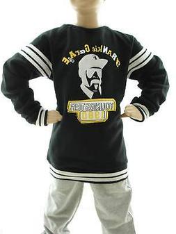 Maglia bimbo felpa Frankie Garage art. SW10178, nero Tg 6 an