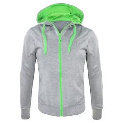 Maglia con Cappuccio Donna Felpa Sport Fitness Cardigan Prim