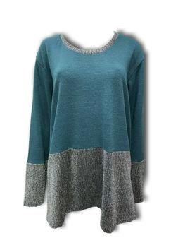 MAGLIA DONNA MAGLIONE CALIBRATO OVERSIZE LANA GLITTER CASUAL
