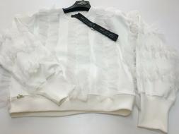 MAGLIA ELEGANTE BIANCA MAISON LES ROUCHES TG.42 E 44 ART MAI