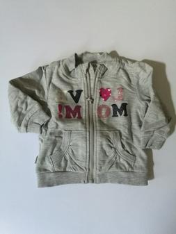 MAGLIA FELPA NEONATA CHICCO TG 62/6 MESI 100% COTONE MANICA 
