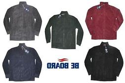 MAGLIA felpa PILE M L XL XXL 3XL giacca apertura zip Grigio 