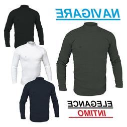 MAGLIA LUPETTO DA UOMO MANICA LUNGA E IN CALDO COTONE CON CO