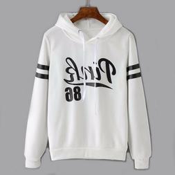 maglia maniche morbida felpa bianco cappuccio elegante coton