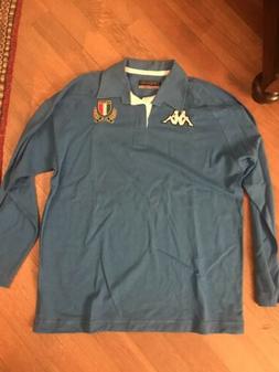Maglia Kappa Polo ufficiale FIR Italia Rugby