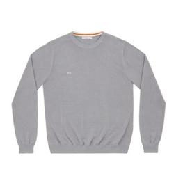 Maglia Sun 68 round neck solid cenere ss19