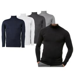 Maglia Uomo Dolcevita Lupetto Termico Collo Alto Interno Fel