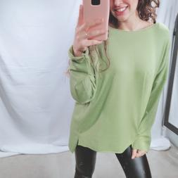 Maglione donna maglioncino pullover golfino taglia comoda ov
