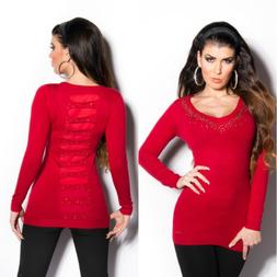 maglione donna pullover felpa lungo comfy over