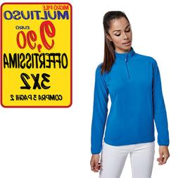 Maglione Maglia Pullover Maglioncino Micro Pile Unisex Tagli
