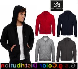 maglione uomo Felpa con cappuccio e cerniera intera ID.205 5