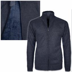 Maglione Uomo Invernale Imbottito Di Pelliccia Maglioncino C